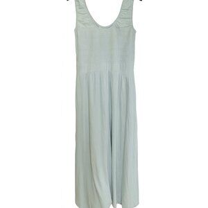 Ingrid & Isabel Light Blue Sleeveless Maxi Maternity Dress Chic Comfort Size XXL